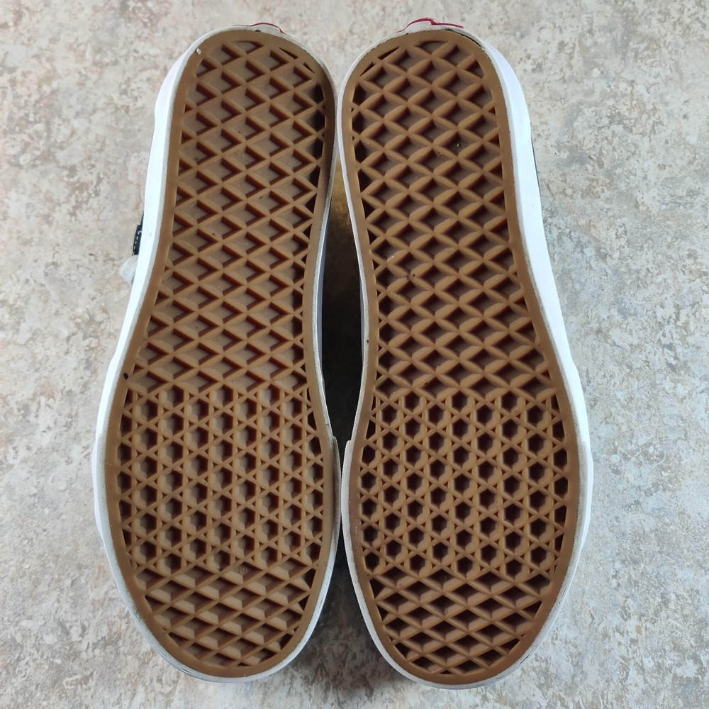 Vans Sk8-Hi Men 6.5 / Women 8 Shoes Black White Suede Skate Hi Top Classic - Picture 7 of 9
